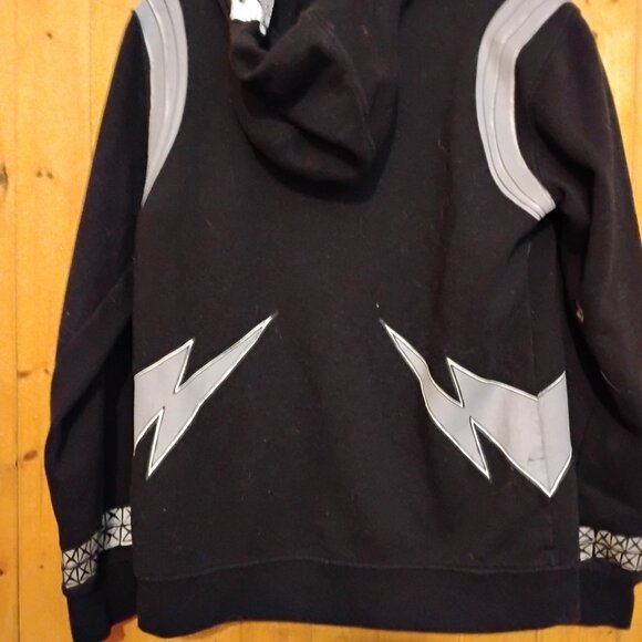 Kids Black XL Volcom X Kiss Full Zip Mask Hoodie Band Concert RARE - Picture 7 of 8